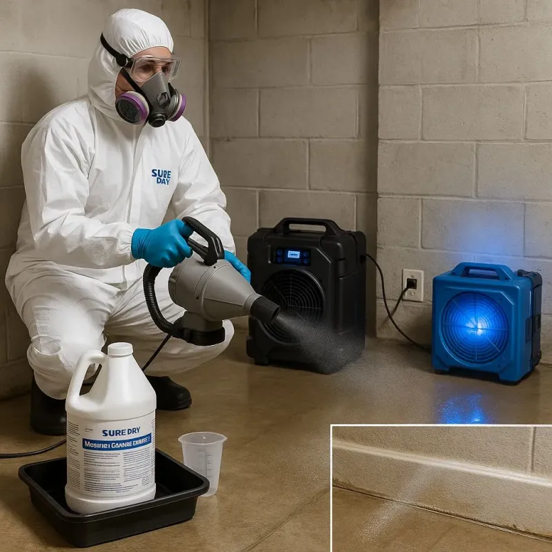 Sanitization and Odor Removal process in Brookings County, SD