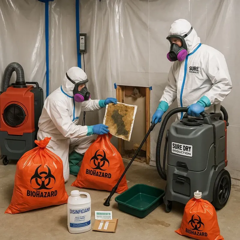 Contaminated Water Handling Protocols process in Brookings County, SD