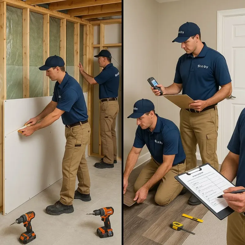 Repairs and Reconstruction process in Brookings County, SD
